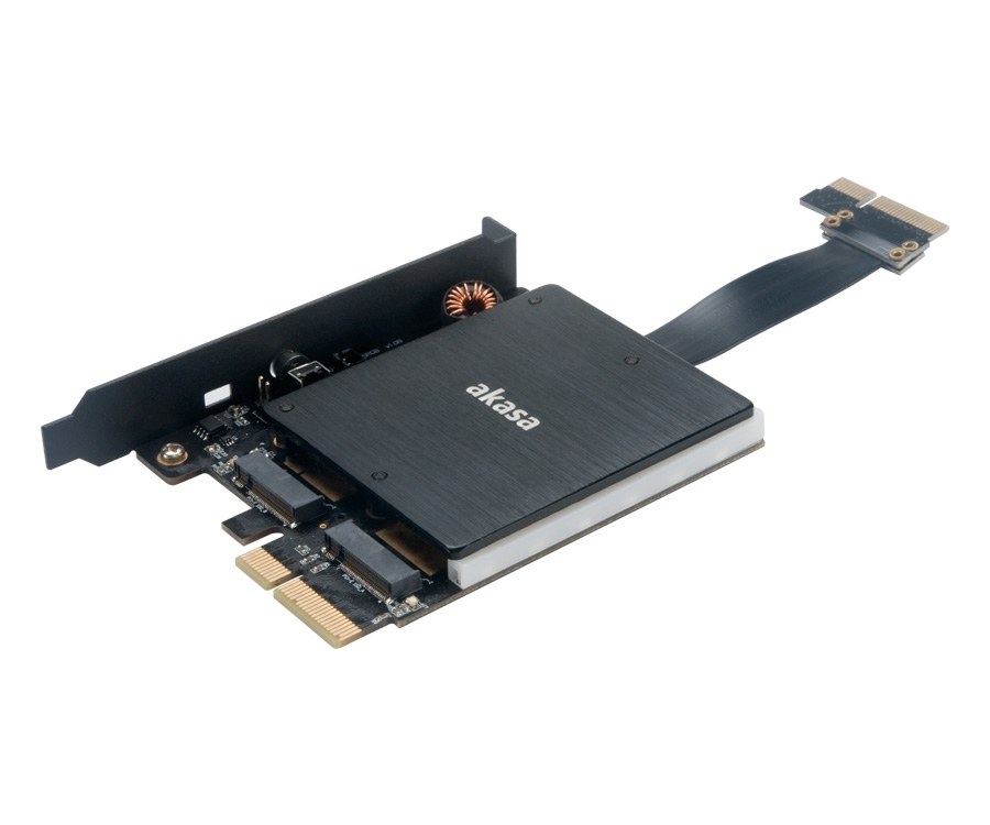 Akasa AK-PCCM2P-04 interface cards/adapter M.2 Internal thumbnail