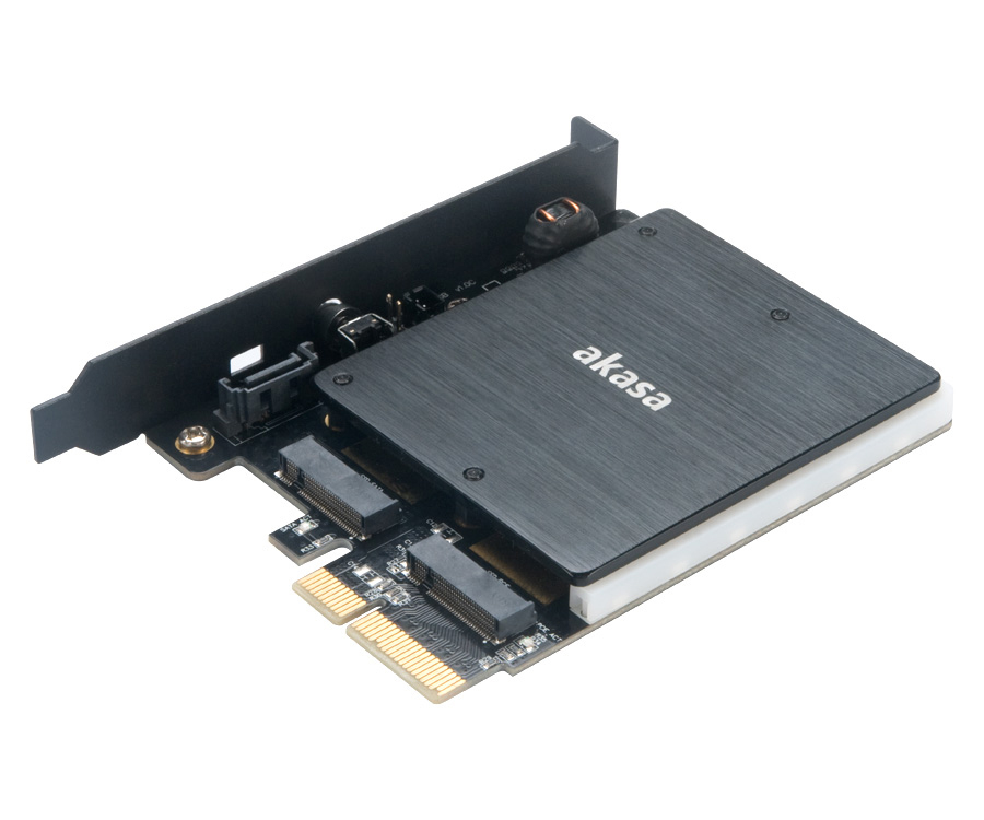 Akasa AK-PCCM2P-03 interface cards/adapter M.2 Internal thumbnail