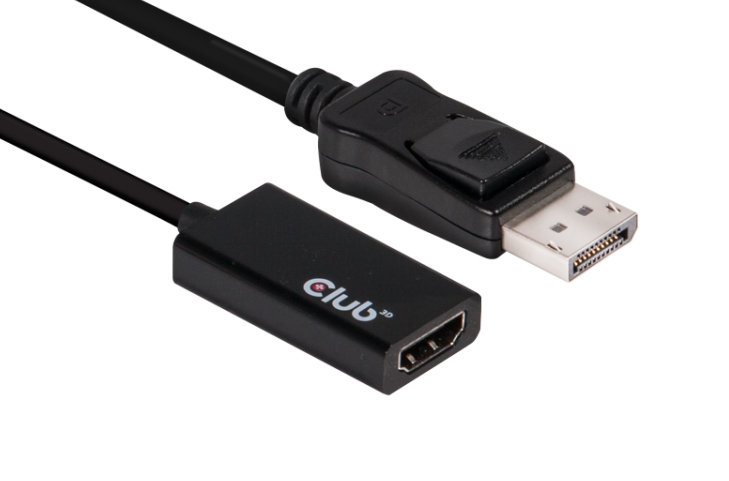CLUB3D DisplayPort1.1 to HDMI1.4 VR Ready Passive Adapter thumbnail