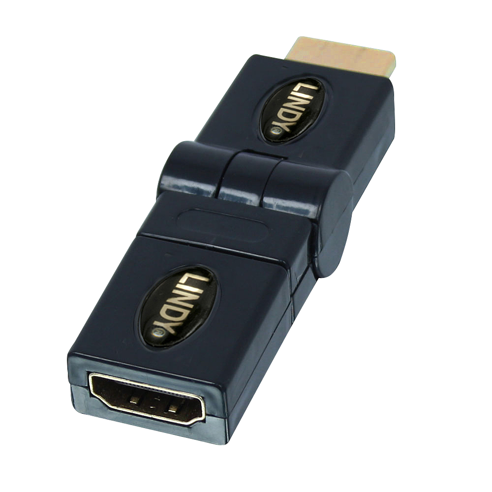 Hdmi 360 Degree Adapter, Hdmi Male To Female thumbnail
