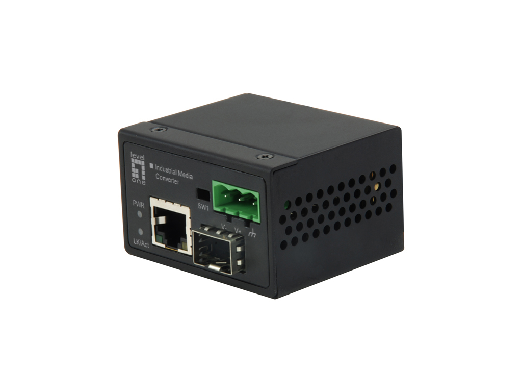 EU Product - LevelOne Media Konverter RJ45->SFP FE             Industrial thumbnail