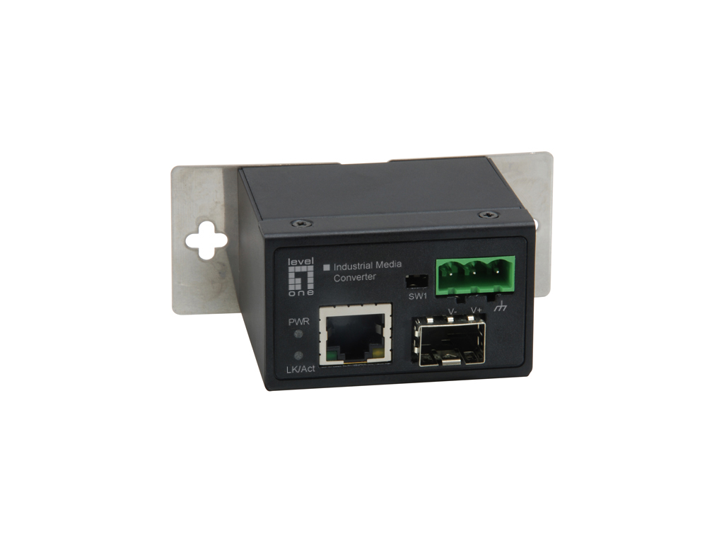 EU Product - LevelOne Media Konverter RJ45->SFP FE             Industrial thumbnail