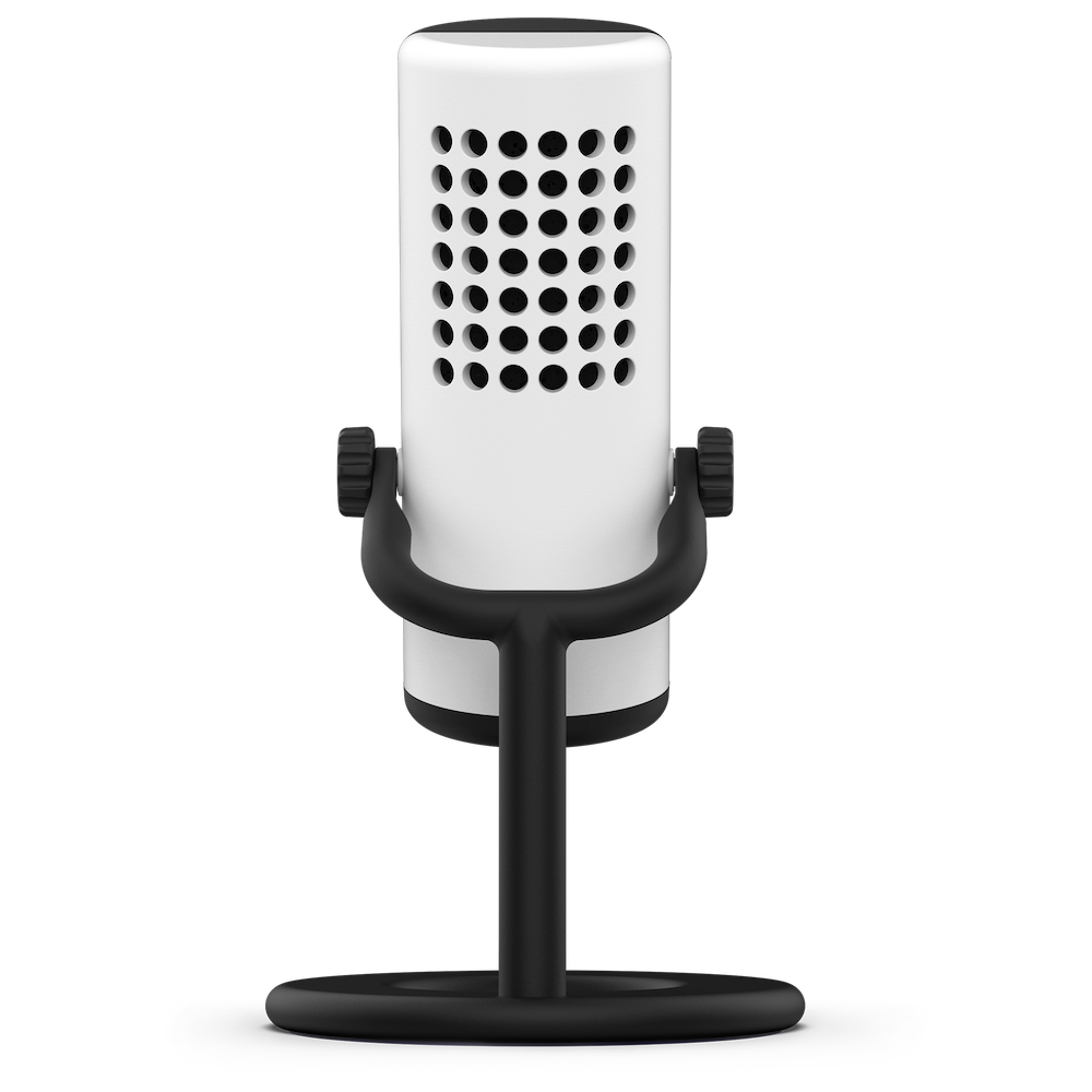 Gaming Microphone Capsule Mini Small Cardioid USB White thumbnail