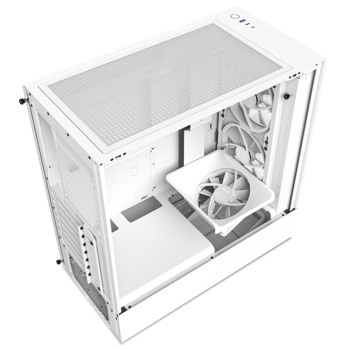 EU Product - Cpu Chassis H5 Elite Mid Tower White thumbnail