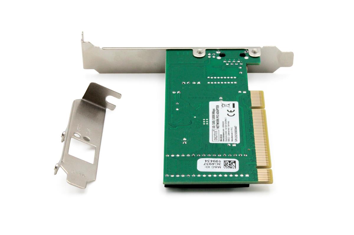 EU Product - PCI Card 1x RJ45 Gigabit Ethernet thumbnail
