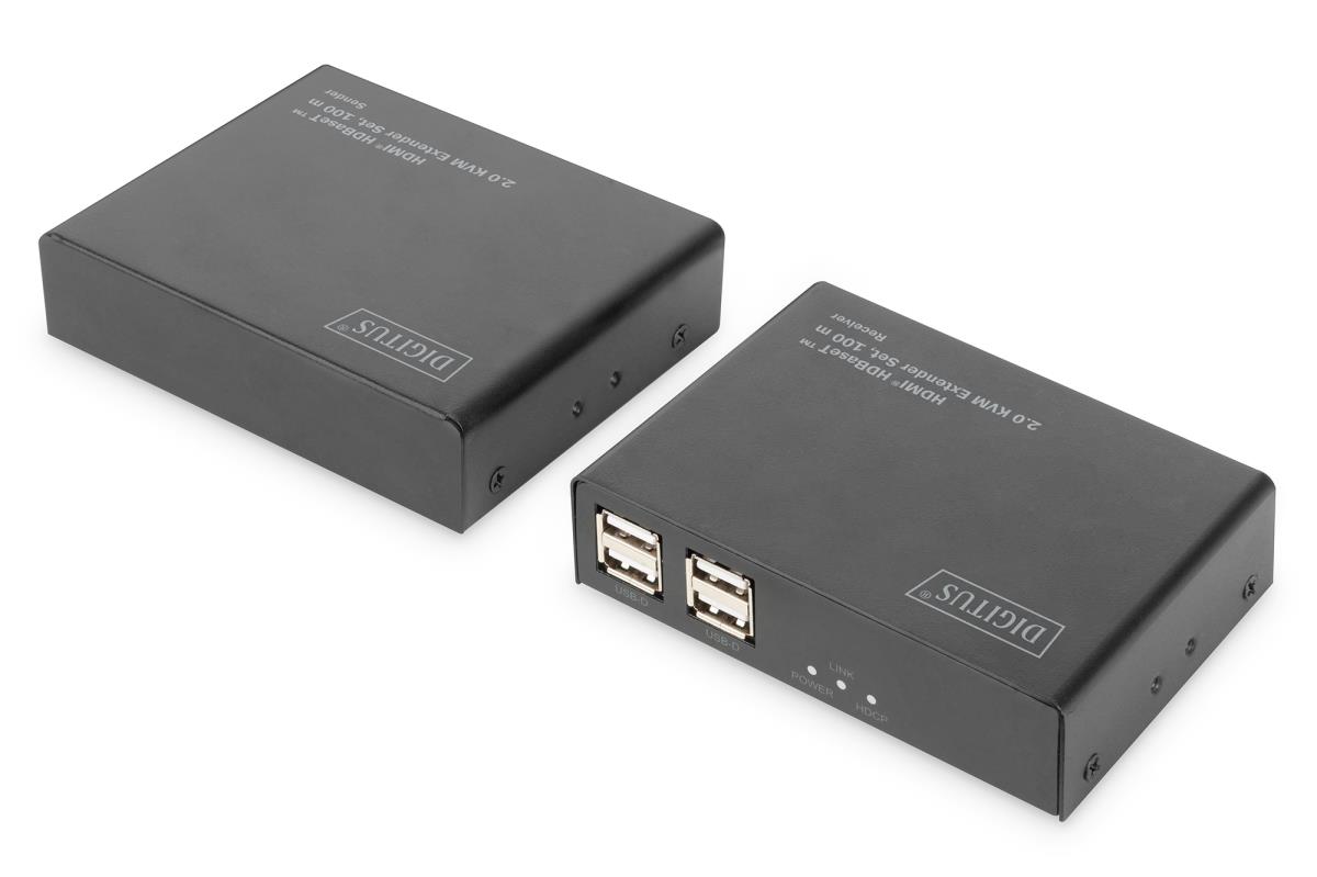 EU Product - HDMI HDBaseT 2.0 KVM Extender Set, 100 m thumbnail