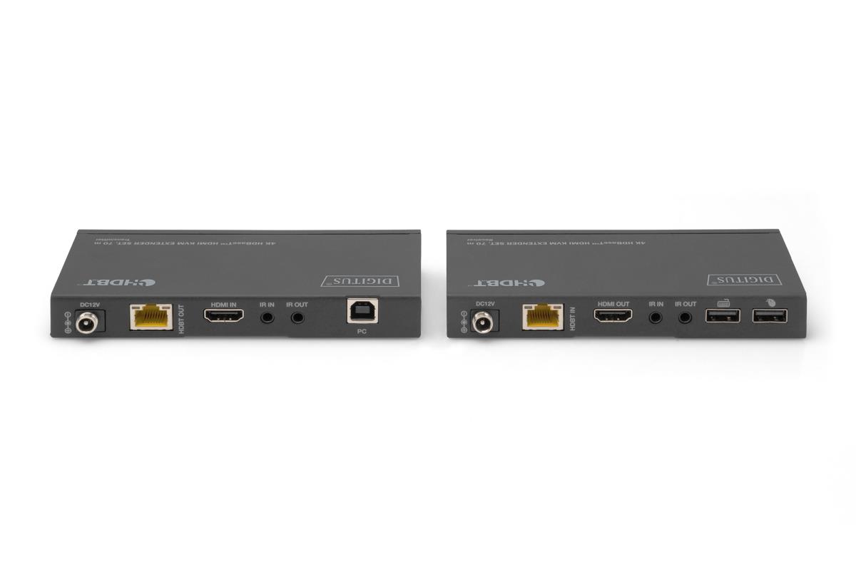 EU Product - 4K HDBaseT HDMI KVM extender set, 70 m thumbnail