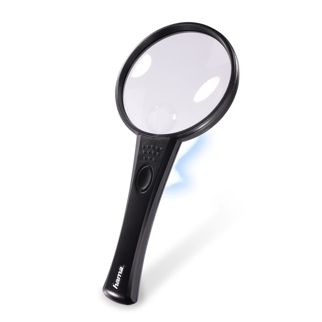 Hama Basic 90 LED magnifier 4x Black thumbnail