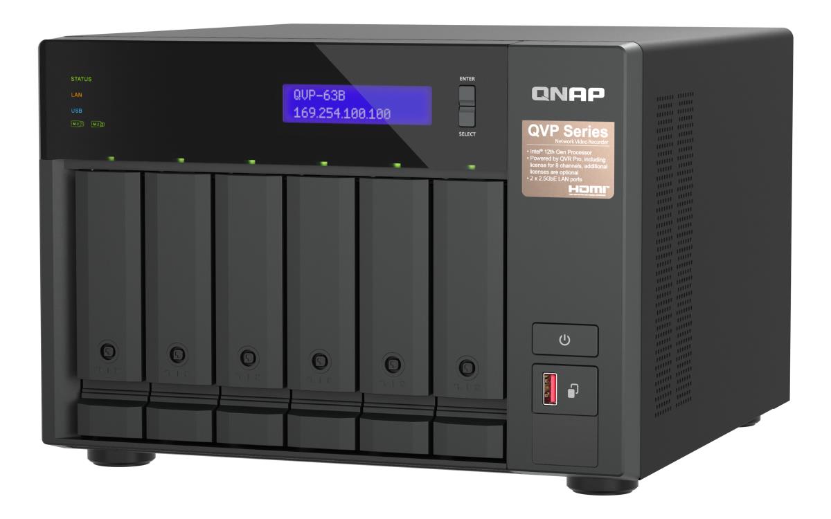 QVP-63B 8-CH 6 BAY NVR thumbnail
