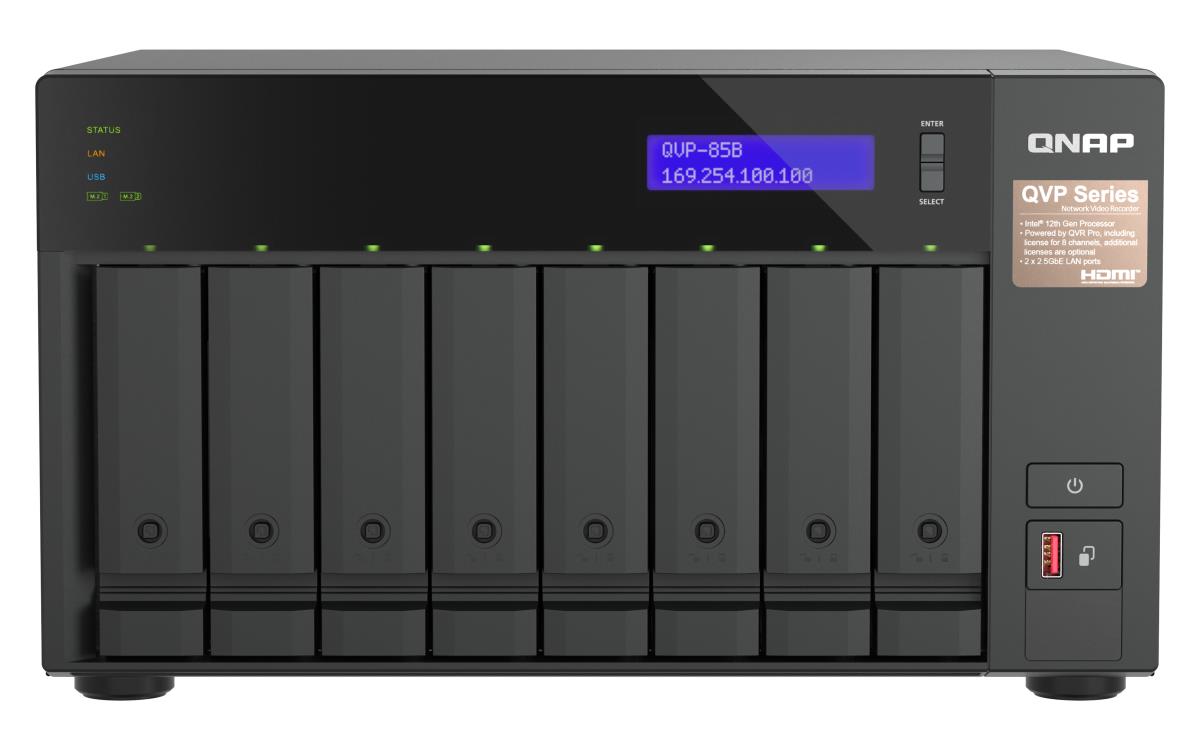 QVP-85B 8-Chanel 8 BAY NVR thumbnail