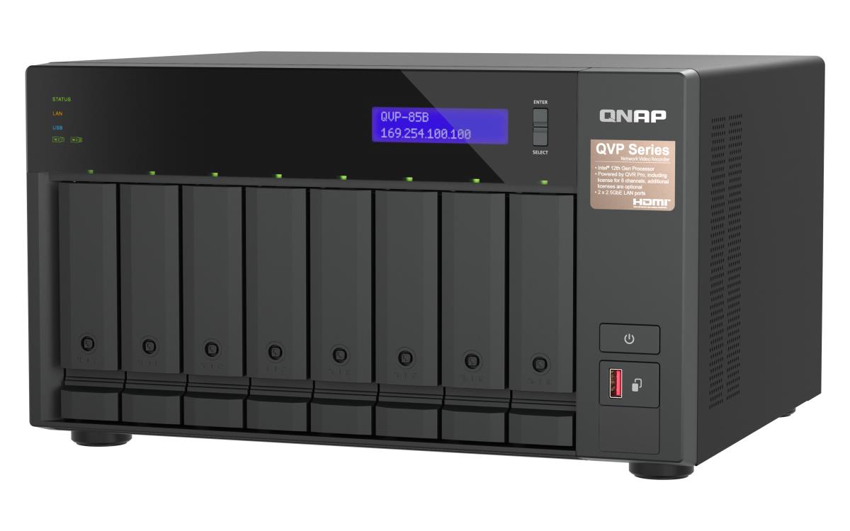 QVP-85B 8-Chanel 8 BAY NVR thumbnail