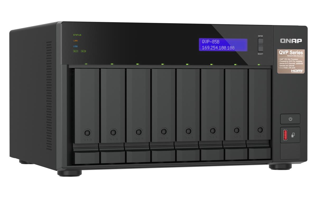 QVP-85B 8-Chanel 8 BAY NVR thumbnail