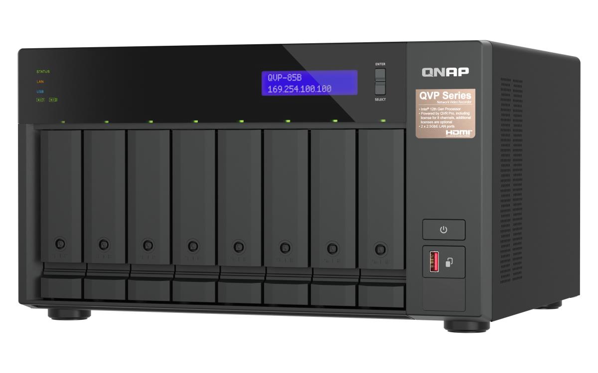 QVP-85B 8-Chanel 8 BAY NVR thumbnail