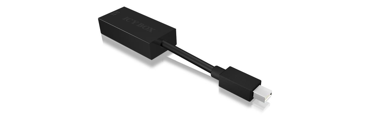 ICY BOX IB-AC504 VGA (D-Sub) Mini DisplayPort Black thumbnail