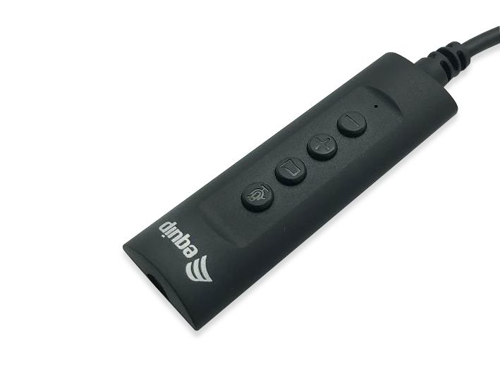 EU Product - Adapter USB-A->  4-Pin 3.5mm St/Bu DAC +Button schwarz thumbnail