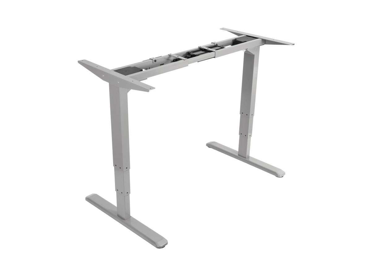 EU Product - Equip ERGO Electric Sit-Stand Desk Frame, Dual Motor, Grey thumbnail