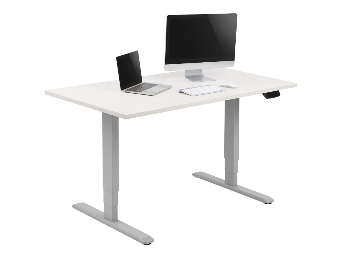 EU Product - Equip ERGO Electric Sit-Stand Desk Frame, Dual Motor, Grey thumbnail
