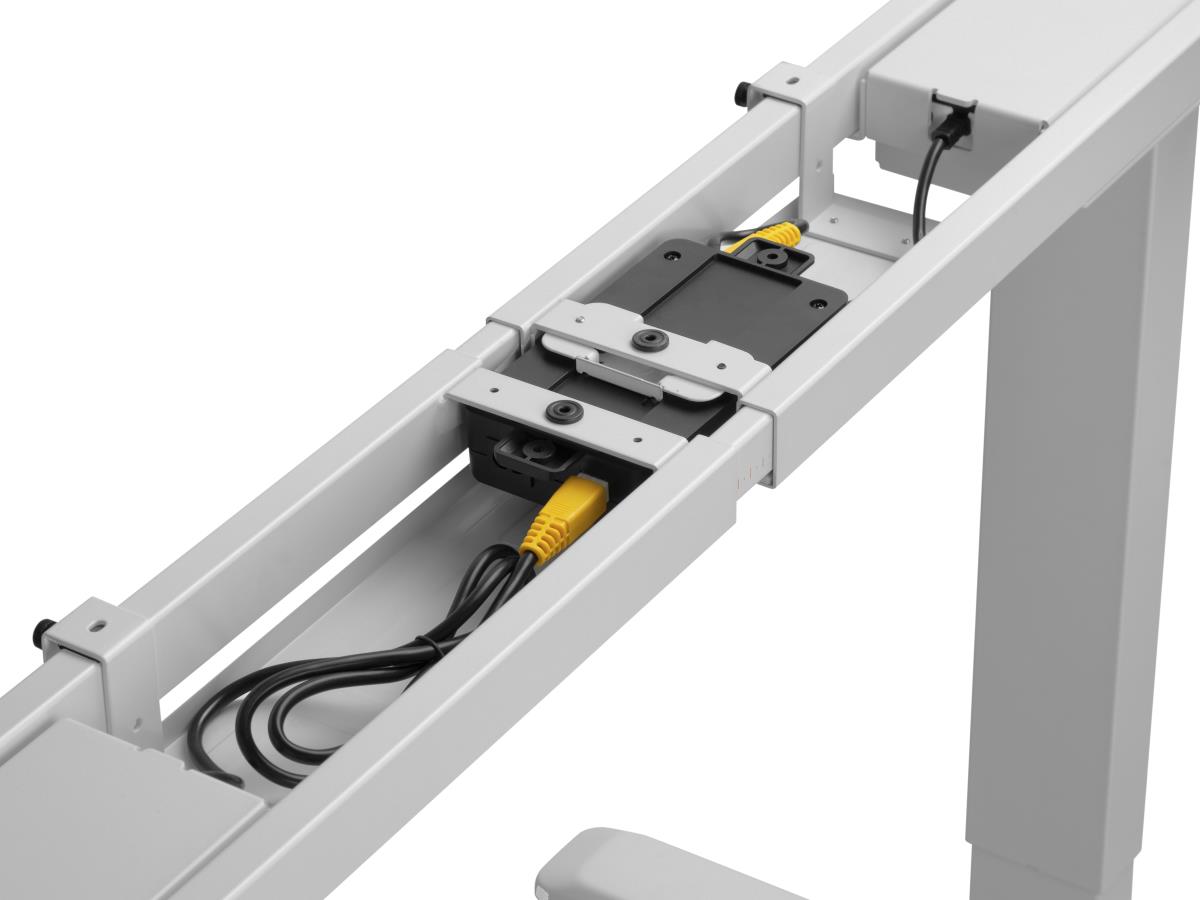 EU Product - Equip ERGO Electric Sit-Stand Desk Frame, Dual Motor, Grey thumbnail