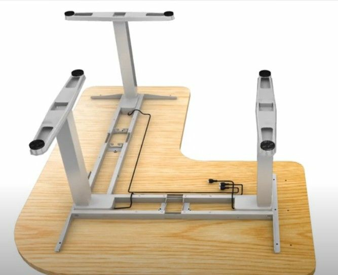 EU Product - Equip 650820 standing desk frame 3 leg(s) Grey thumbnail