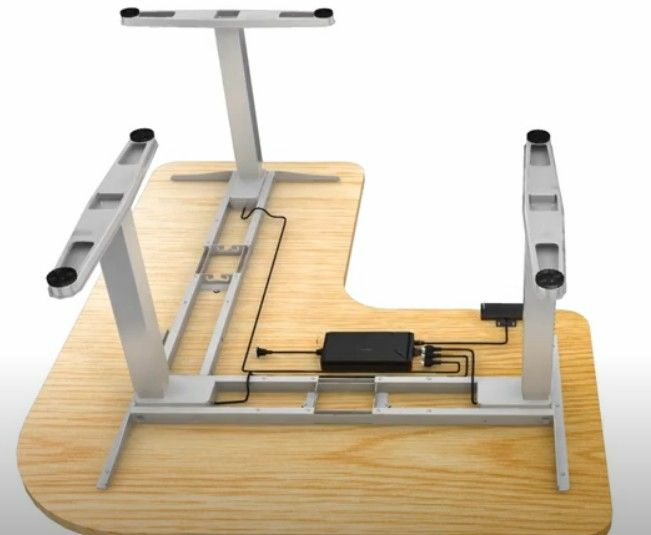EU Product - Equip 650820 standing desk frame 3 leg(s) Grey thumbnail