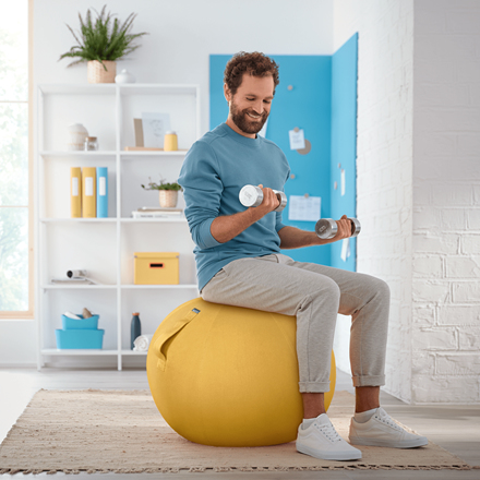 Ergo Cosy Sitting Ball Warm Yellow thumbnail