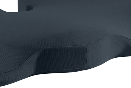 Ergo Cosy Orthopedic Seat Cushion Velvet Grey thumbnail