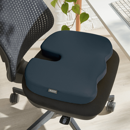 Ergo Cosy Orthopedic Seat Cushion Velvet Grey thumbnail