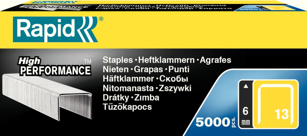 Rapid 11830700 staples Staples pack 5000 staples thumbnail