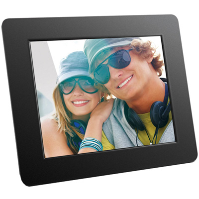 Aluratek ADPF08SF digital photo frame Black 20.3 cm (8