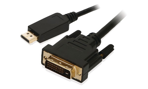 2-Power CAB0037A video cable adapter 2 m DisplayPort DVI-D Black thumbnail