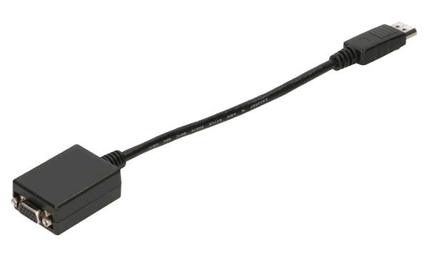PSA Parts CAB0061A video cable adapter DisplayPort VGA (D-Sub) Black thumbnail