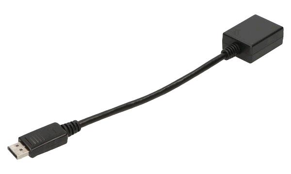 PSA Parts CAB0061A video cable adapter DisplayPort VGA (D-Sub) Black thumbnail