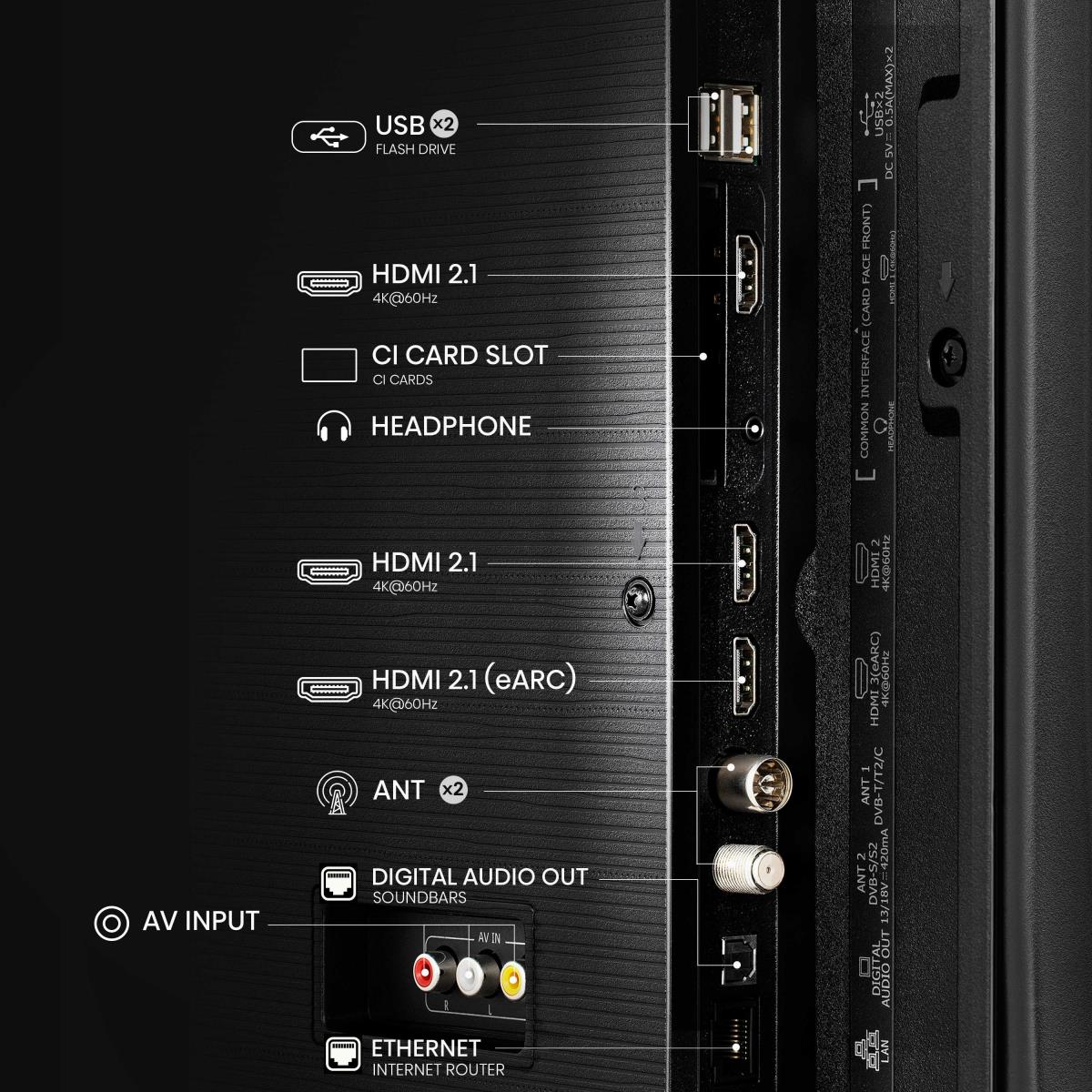 Hisense 55E7NQTUK thumbnail