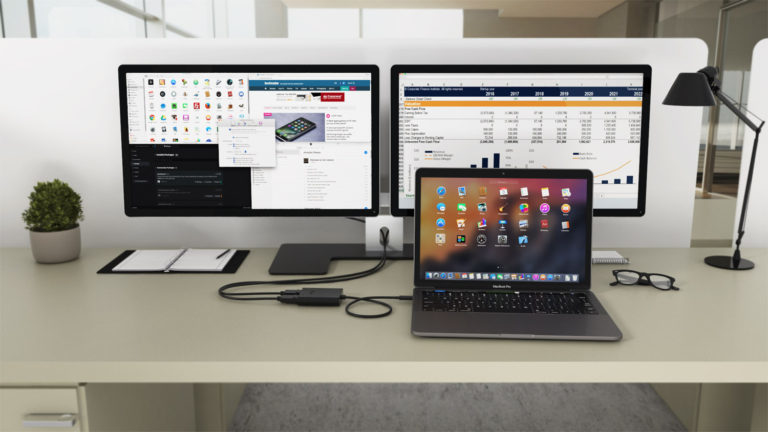 USB-C to Dual Display Port Ada C31DUAL4KDP thumbnail