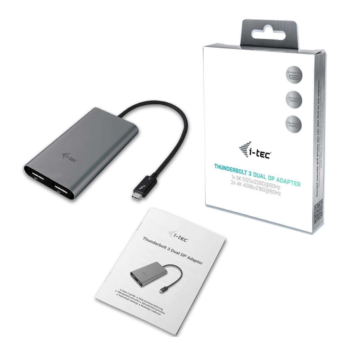 EU Product - Tb3 Dual Dp Video Adapter thumbnail