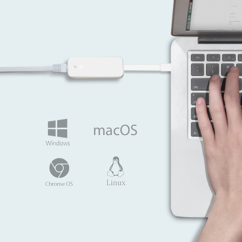 UE300C USB 3.0 Type-C to Gigabit Ethernet Network Adapter thumbnail