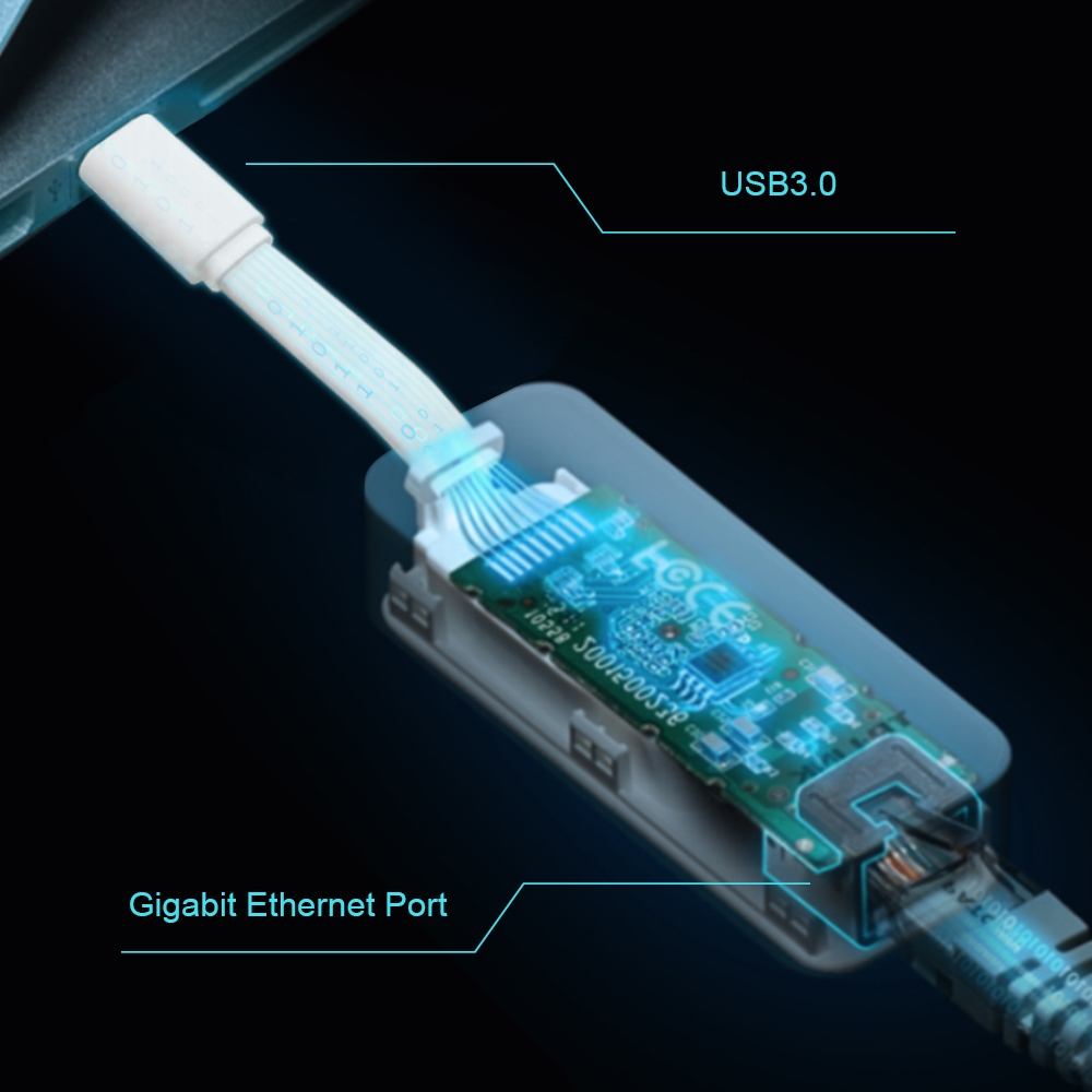 UE300C USB 3.0 Type-C to Gigabit Ethernet Network Adapter thumbnail