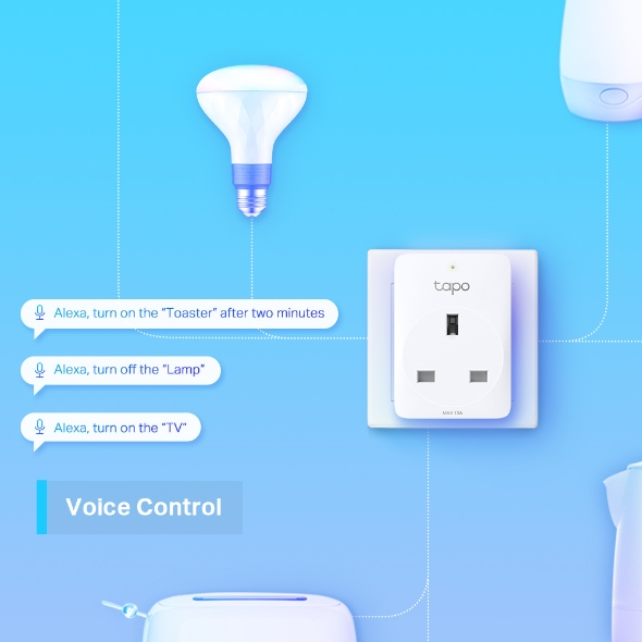TAPO P100(1-pack) SMART WIFI SOCKET thumbnail