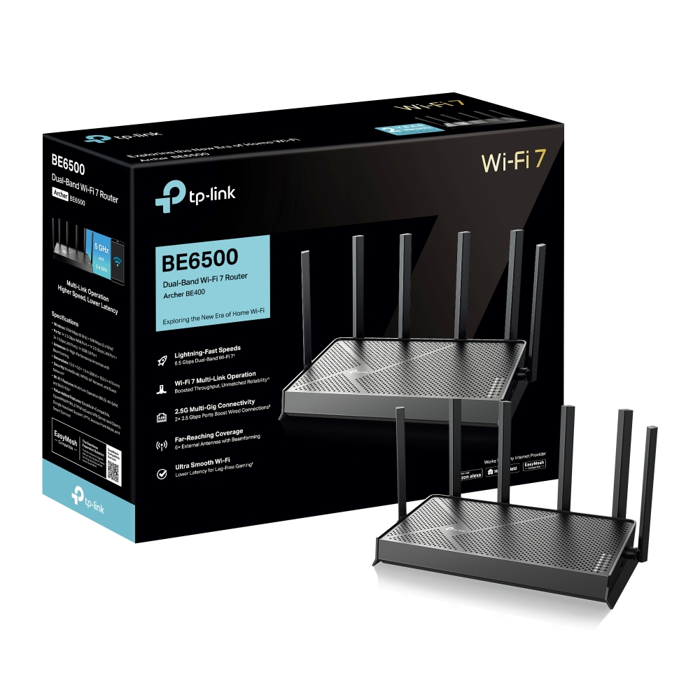 BE6500 DUAL-BAND WI-FI 7 ROUTER thumbnail