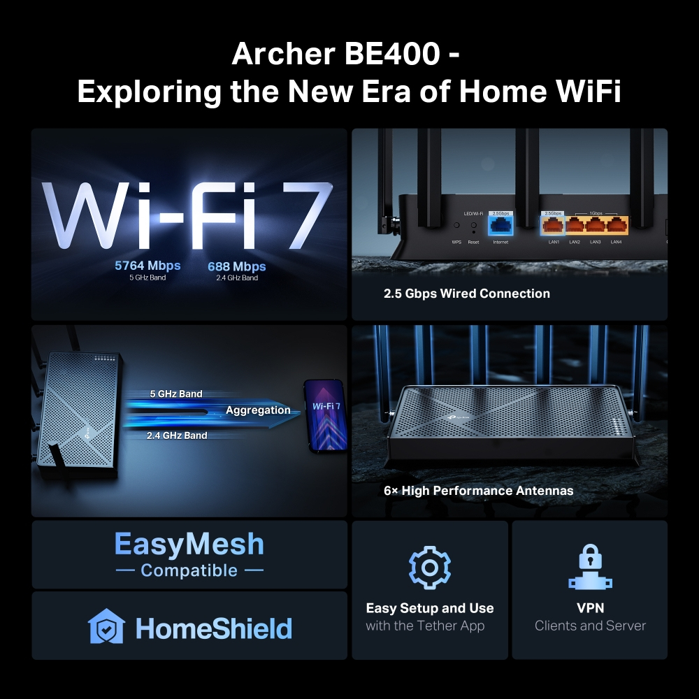 BE6500 DUAL-BAND WI-FI 7 ROUTER thumbnail