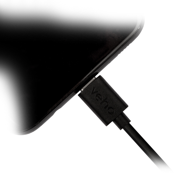Veho VCL-003-C-1M USB cable USB A USB C Black thumbnail