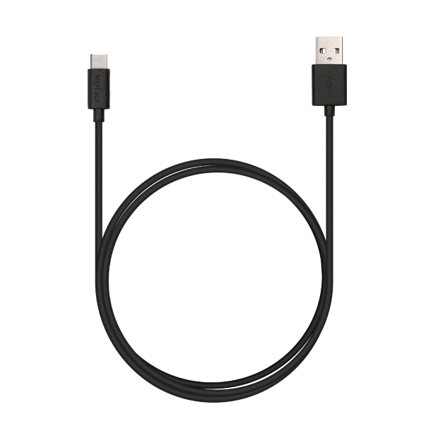 Veho VCL-003-C-1M USB cable USB A USB C Black thumbnail
