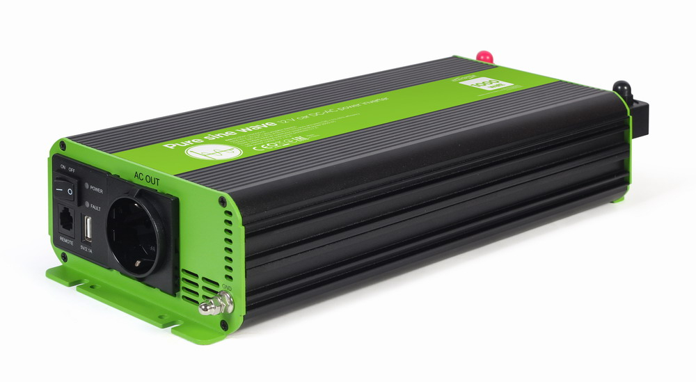Gembird Przetwornica 12V/230V 1000W/2000W czysty sinus thumbnail