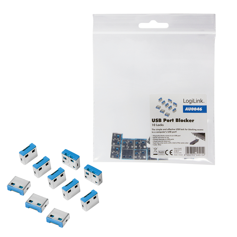 EU Product - USB-A-Port Schloss (10x Schl�sser) thumbnail