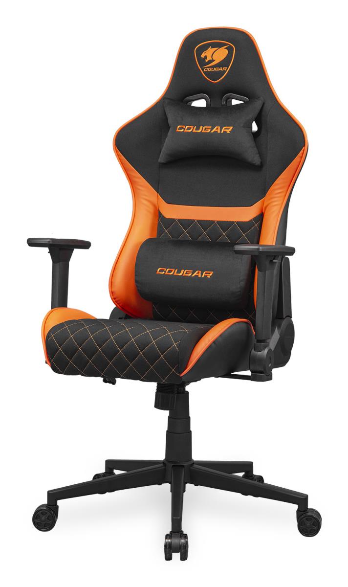 EU Product - Gaming-Stuhl Armor One V2 F, PVC/Stoff,Schwarz/Orange thumbnail