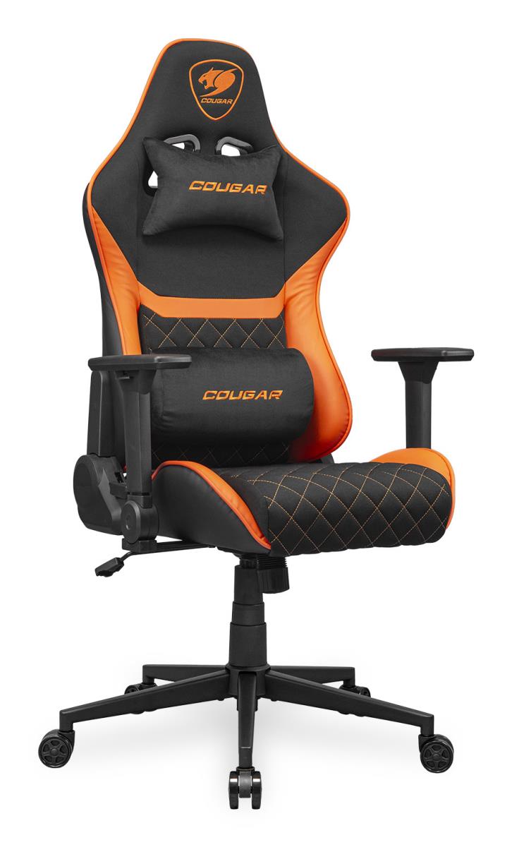 EU Product - Gaming-Stuhl Armor One V2 F, PVC/Stoff,Schwarz/Orange thumbnail