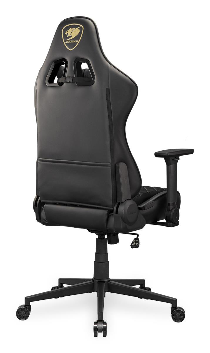 EU Product - Gaming-Stuhl Armor One V2 Gold F, PVC/Stoff, Schwarz thumbnail