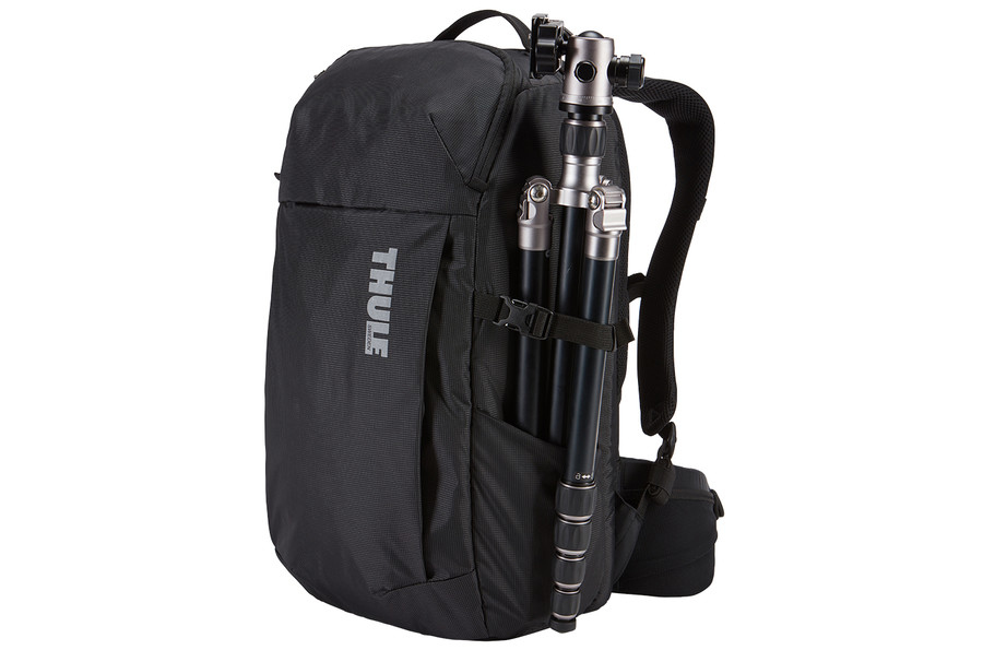 Camera-lens-tripod-tablet Backpack Black 15.6in thumbnail