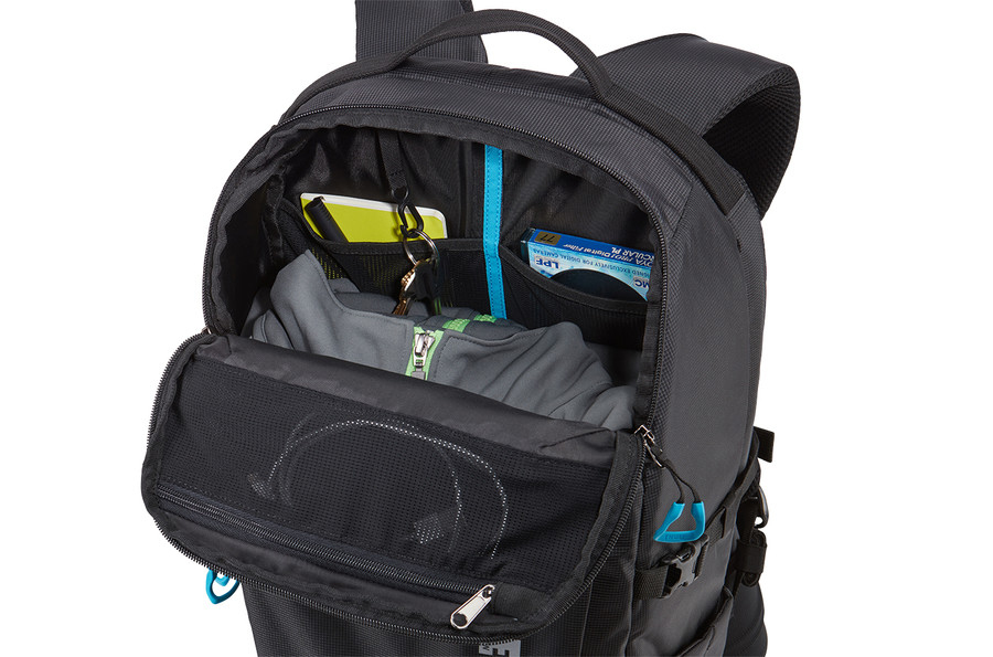 Camera-lens-tripod-tablet Backpack Black 15.6in thumbnail