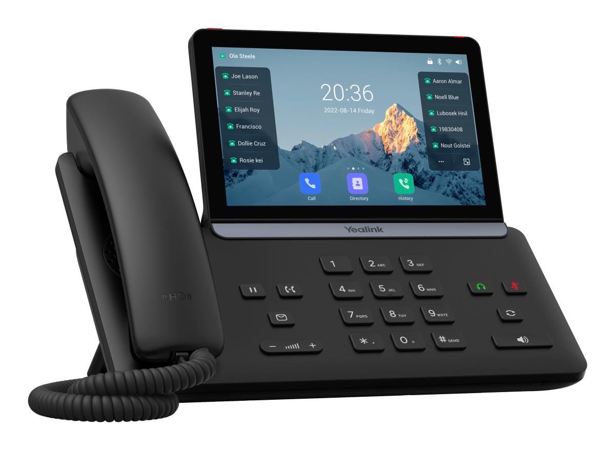 T88W high-end Android 13 IP Phone with built in WiFi and Bluetooth (No PSU) thumbnail